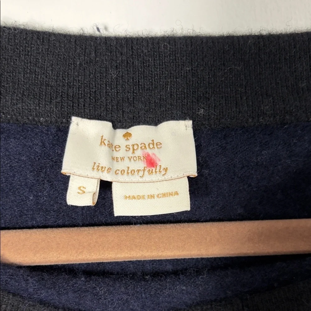 Kate Spade New York Amari Wool Blend Boatneck Sweater - S -